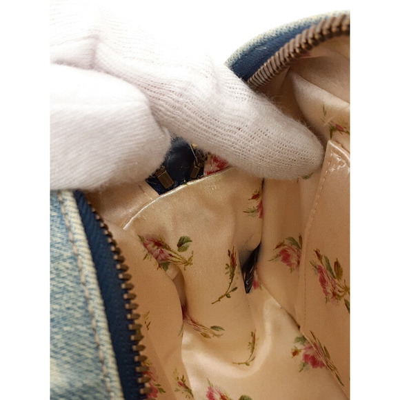 Gucci GG Marmont Denim Shoulder Bag - Picture 6 of 9